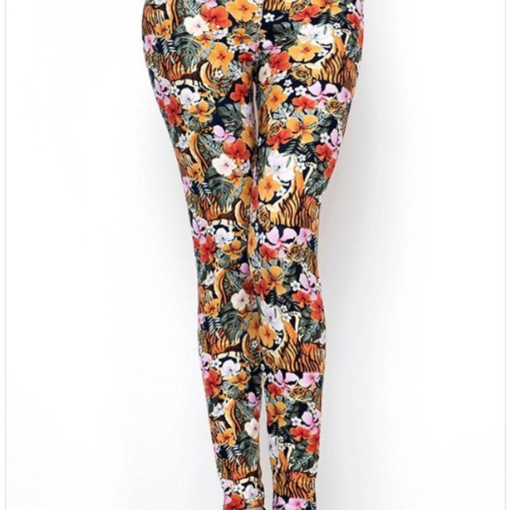 3/$25  Jungle Tiger Plus Size  NWT XL 1X 2X 3X 4X